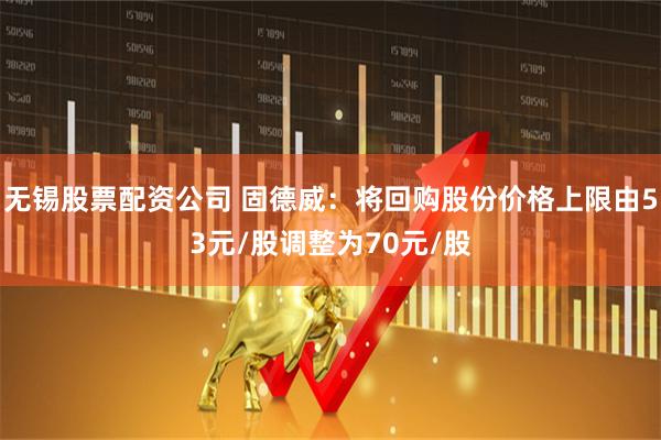 无锡股票配资公司 固德威：将回购股份价格上限由53元/股调整为70元/股
